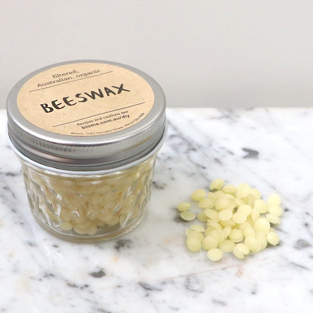 Buy Beeswax Pellets in Glass Jar 50g – Biome US Online